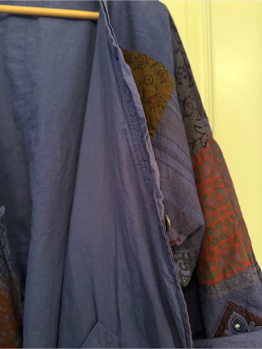 Vintage Reversible Patchwork Jacket